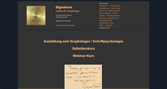 Desktop Screenshot of graphologie-online.com