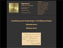 Tablet Screenshot of graphologie-online.com